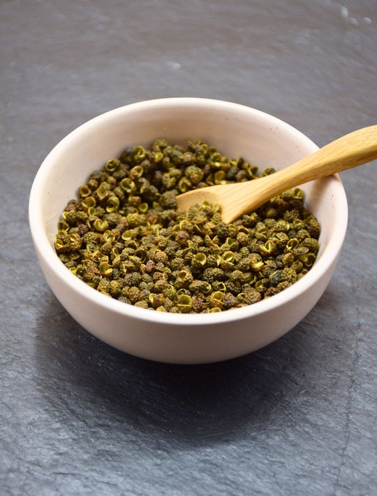 Baies de Sichuan vert