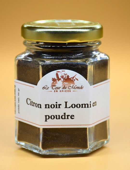Citron noir Loomi en poudre