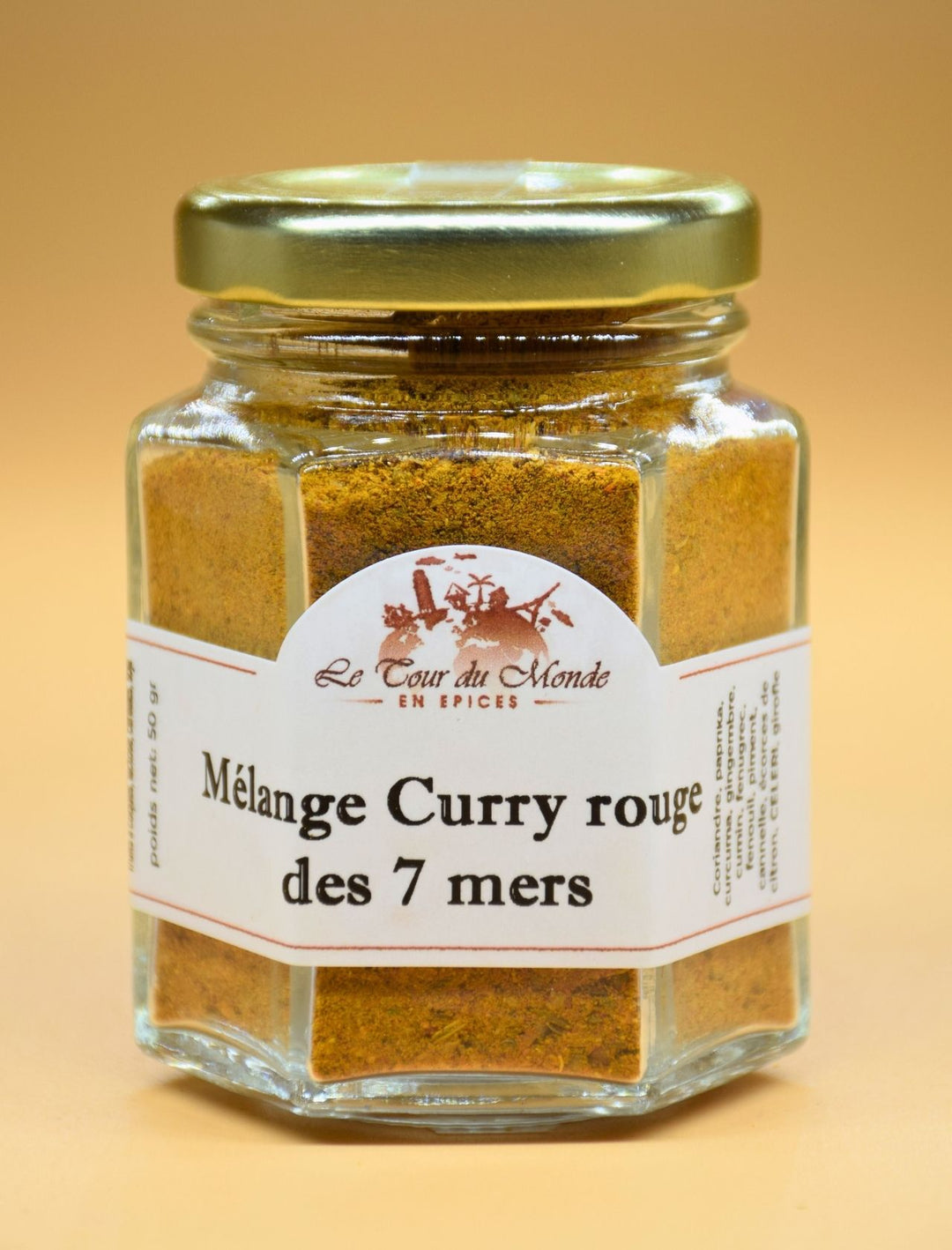 Mélange Curry rouge des Sept Mers