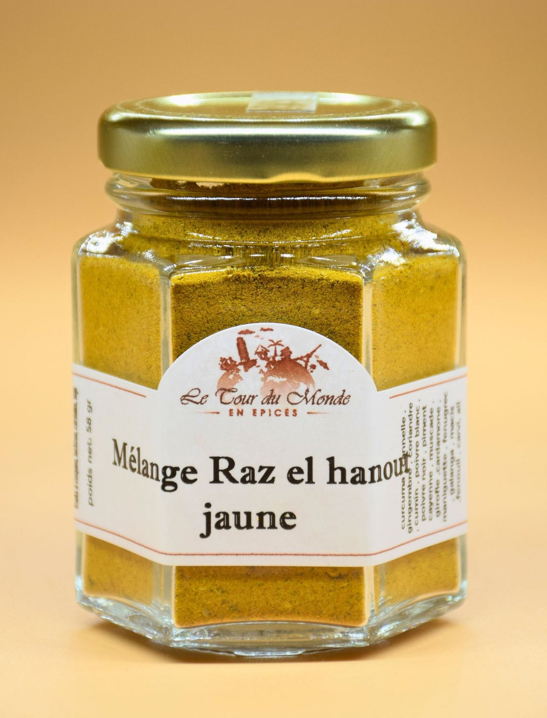Mélange Raz el Hanout jaune