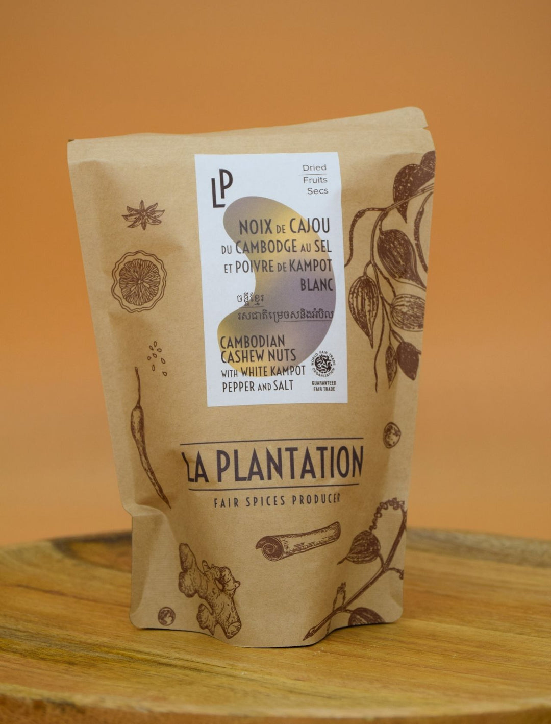 Noix de Cajou au Sel et Poivre blanc de Kampot