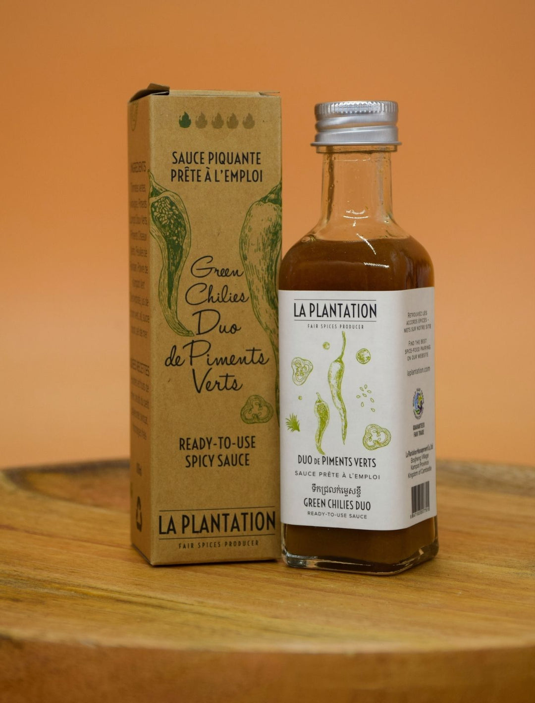 Sauce Duo de Piments Verts