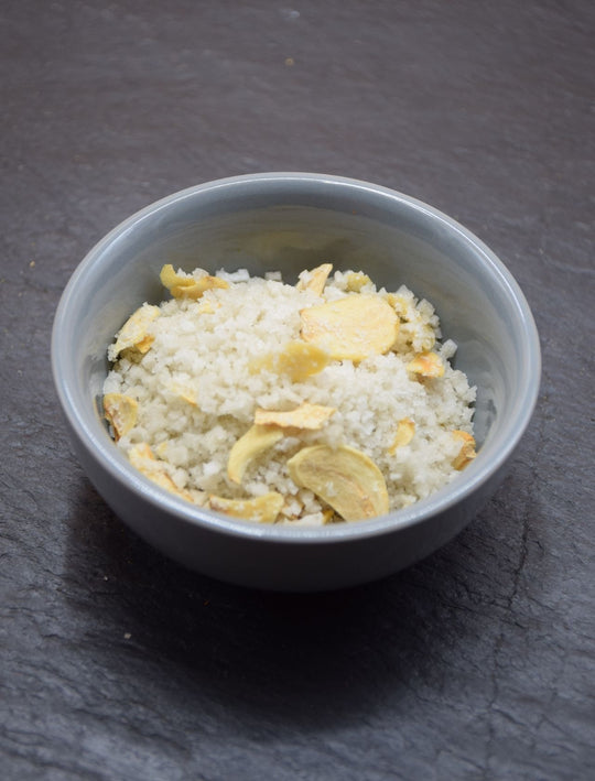 Sel aux pétales d'ail