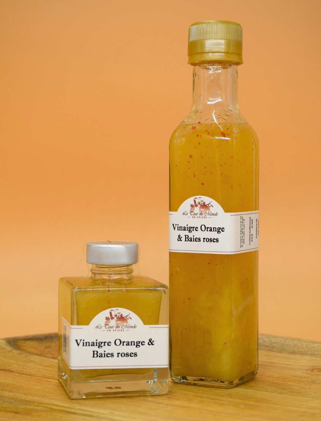 Vinaigre Orange & Baies roses