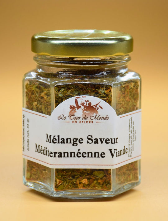 Mélange Saveur Méditerranéenne Viande